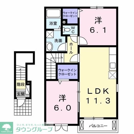 メゾン・ド・ヌーヴォーIの物件間取画像